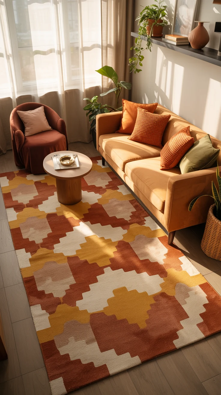 Small apartment living room ideas with modern and space-saving design