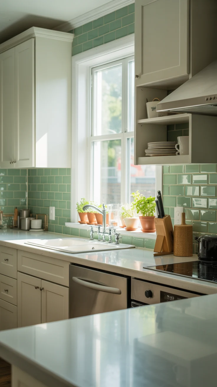 Tiny kitchen ideas with smart storage and modern design