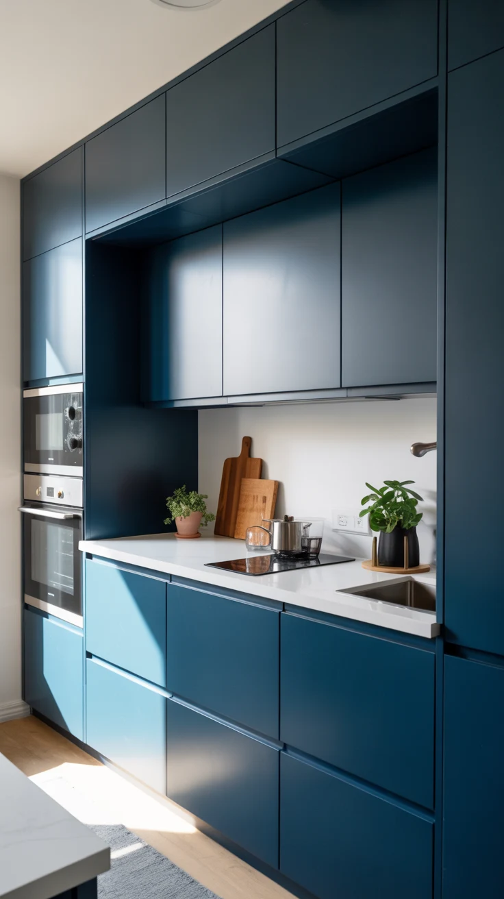 Tiny kitchen ideas with smart storage and modern design