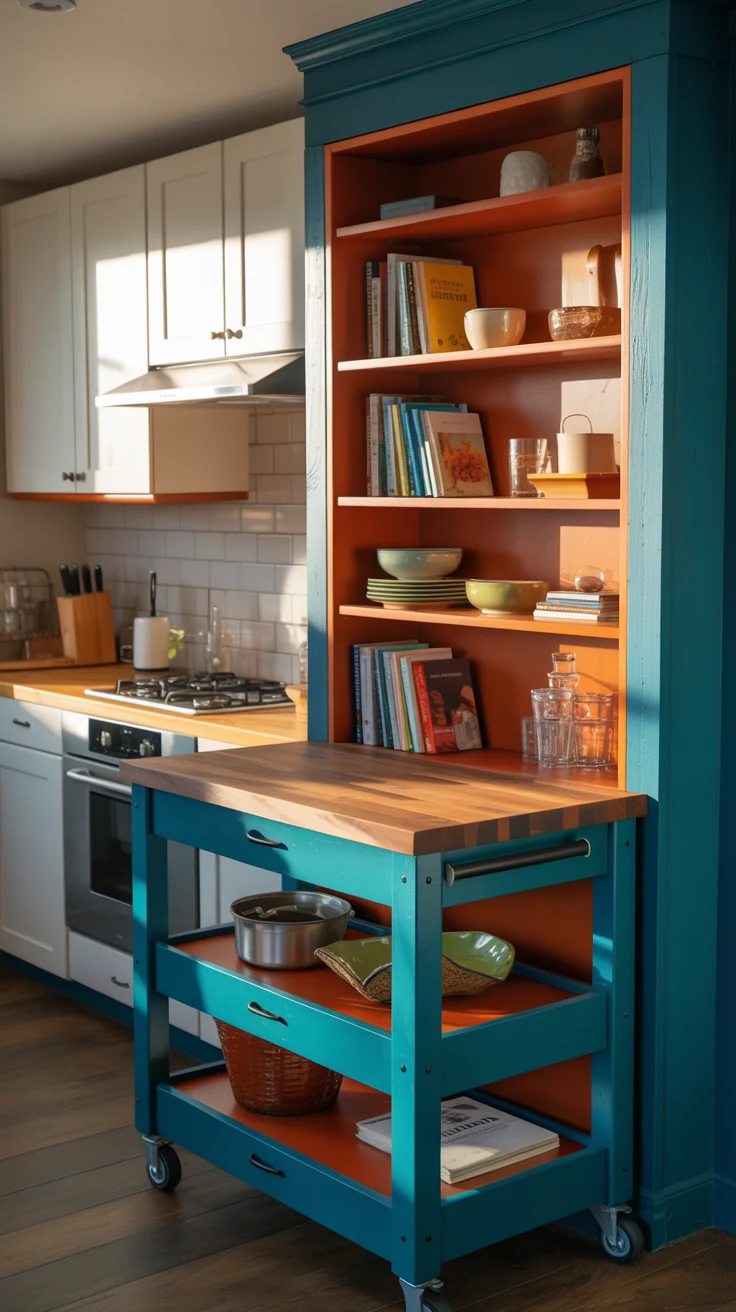 Tiny kitchen ideas with smart storage and modern design