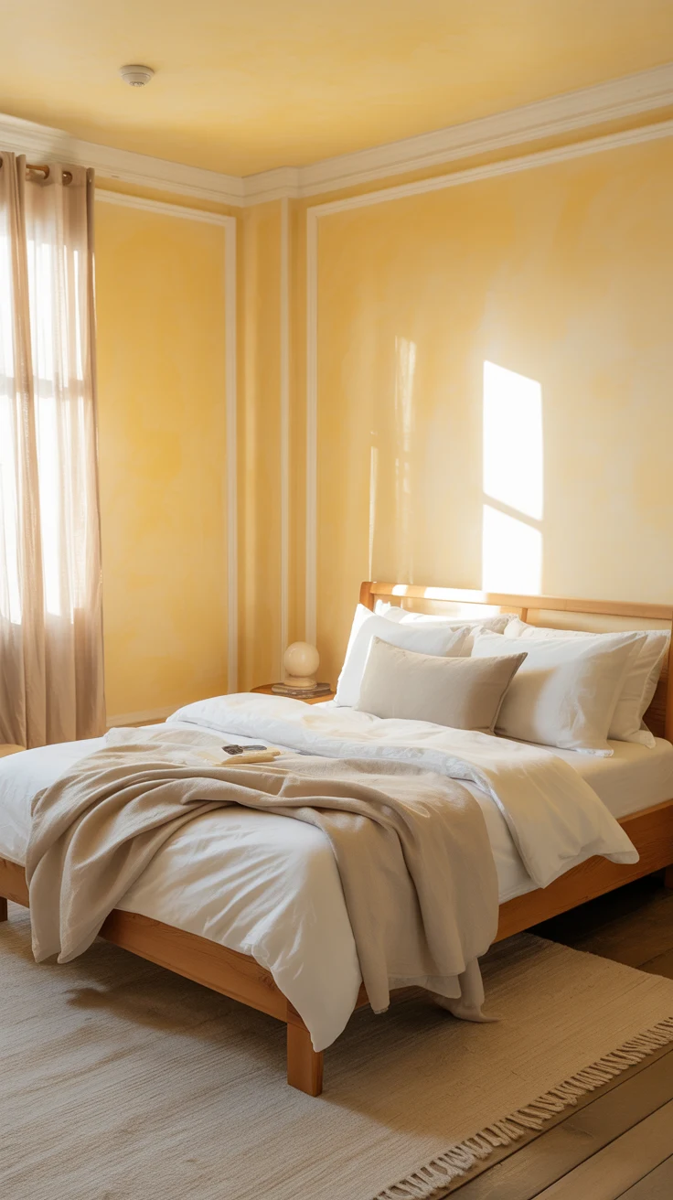 yellow bedroom ideas