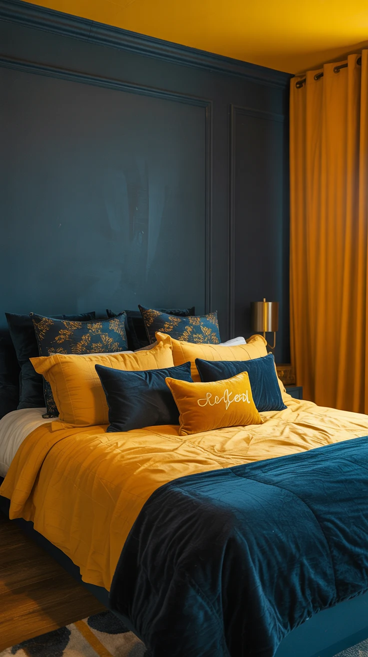 yellow bedroom ideas