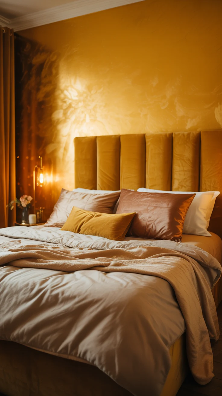 yellow bedroom ideas
