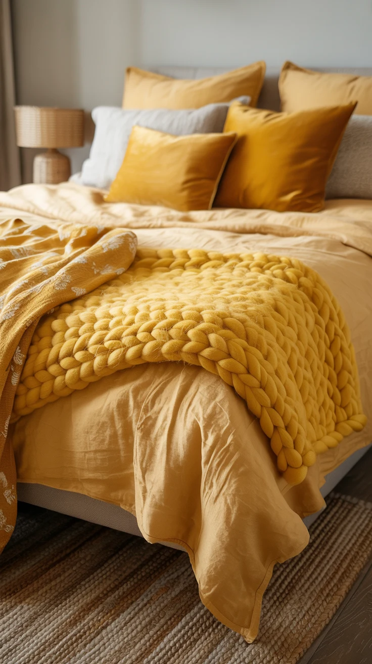 yellow bedroom ideas