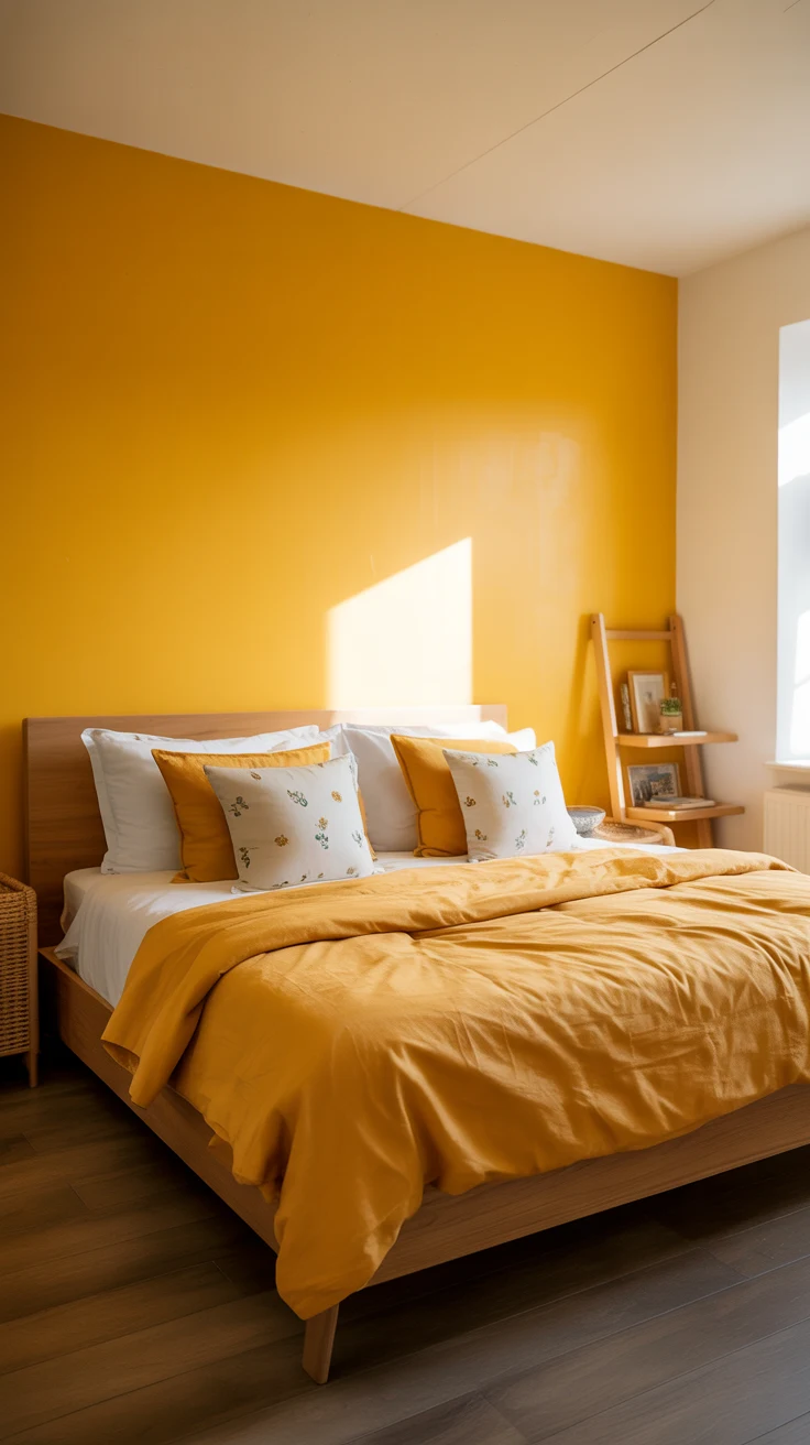 yellow bedroom ideas