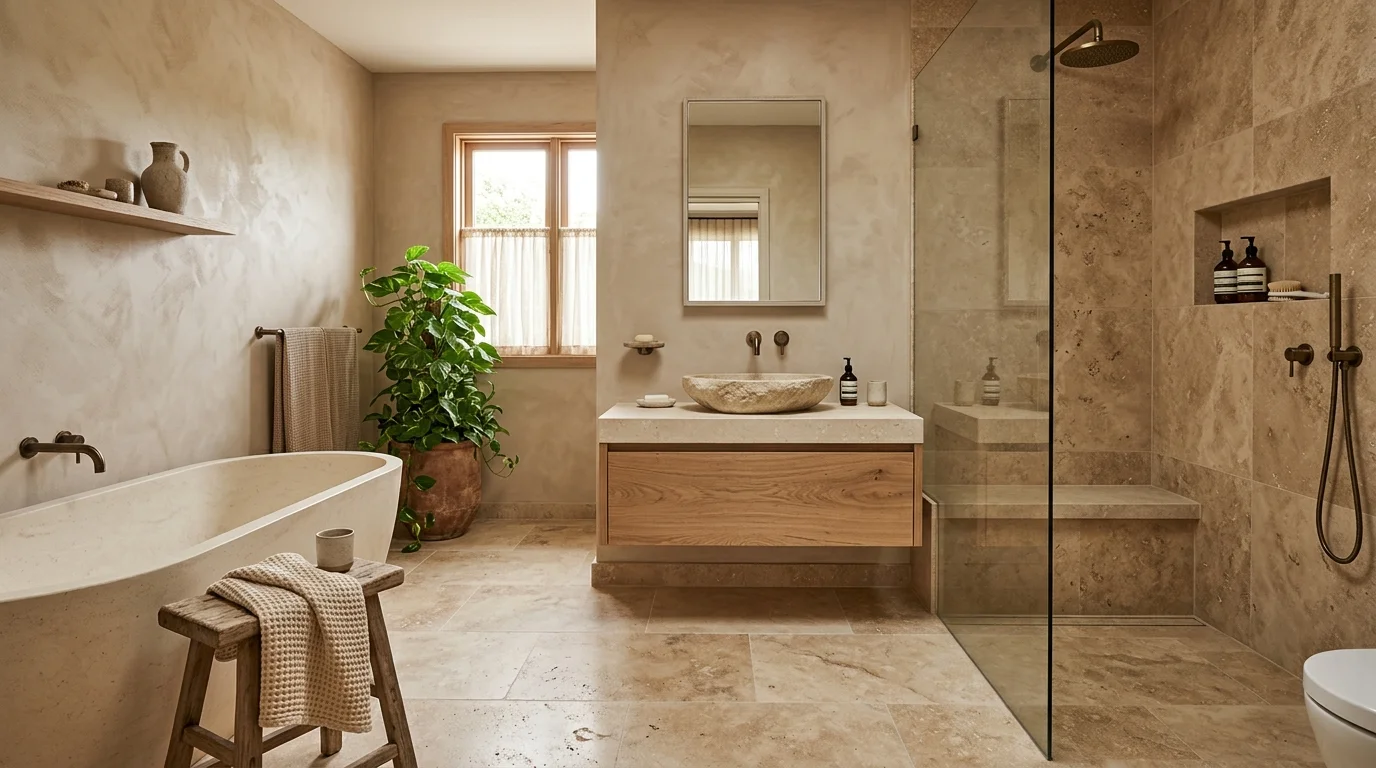 12 Earthy Bathroom Ideas That Transform Your Daily Routine Into a Genuine Ritual
