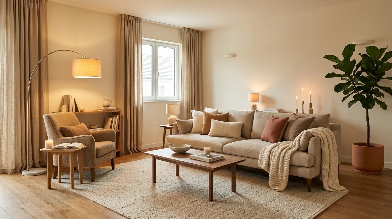 The Secret to a Living Room That Feels Both Modern AND Cozy (It's Easier Than You Think)
