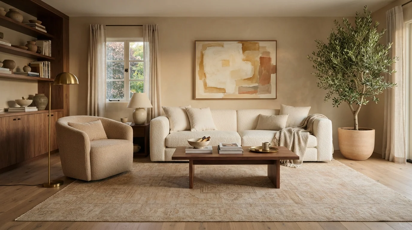 14 Modern Neutral Living Room Ideas That Prove Understated Is Always the Most Impressive