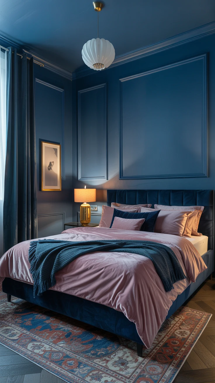 blue and pink bedroom ideas