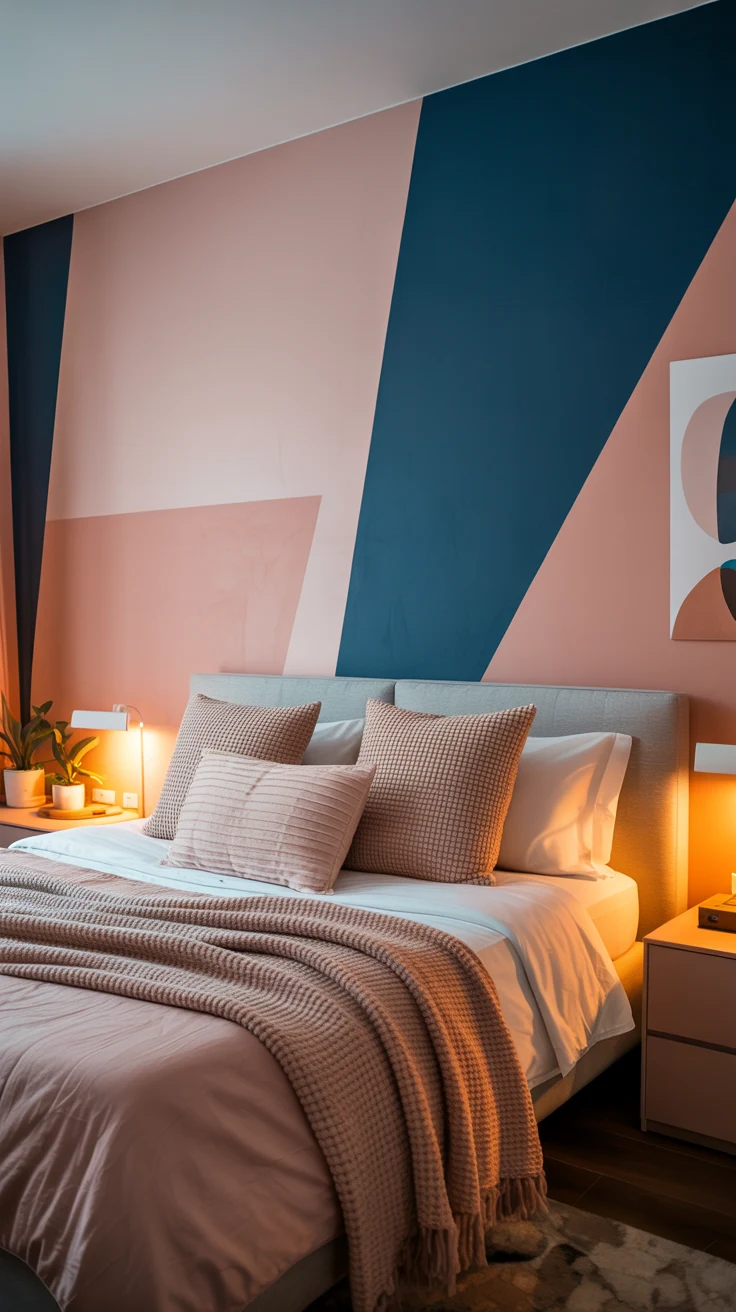 blue and pink bedroom ideas