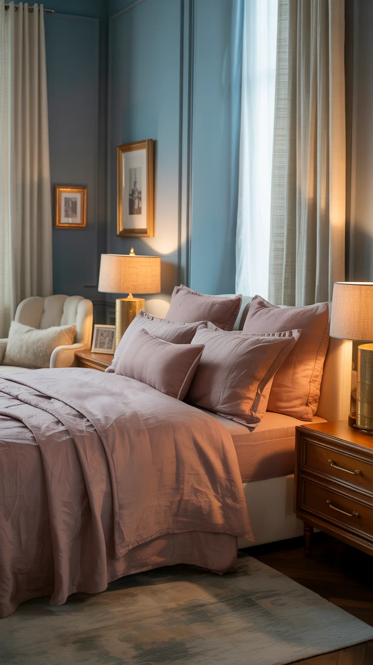 blue and pink bedroom ideas