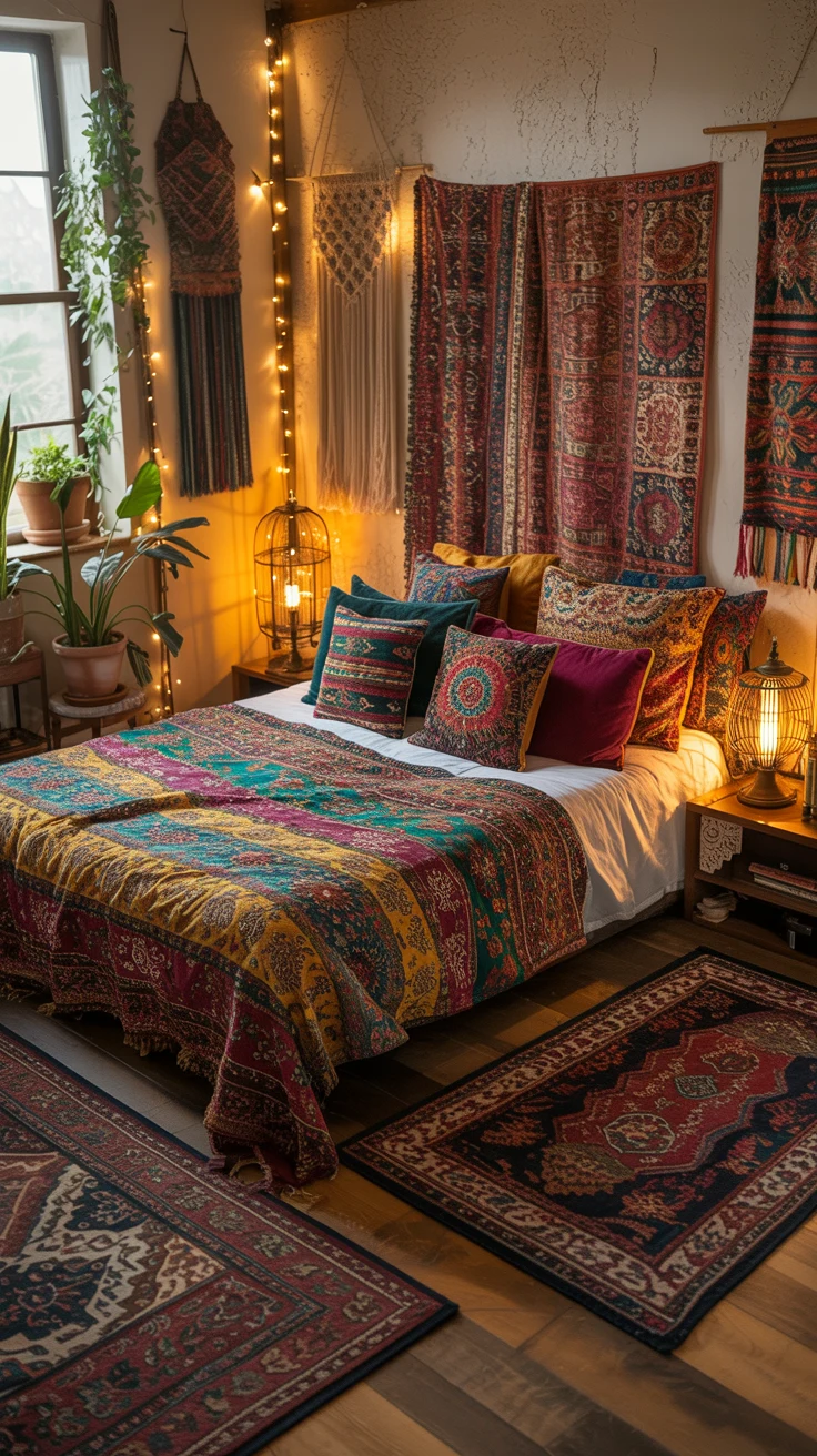 bohemian bedroom decor ideas