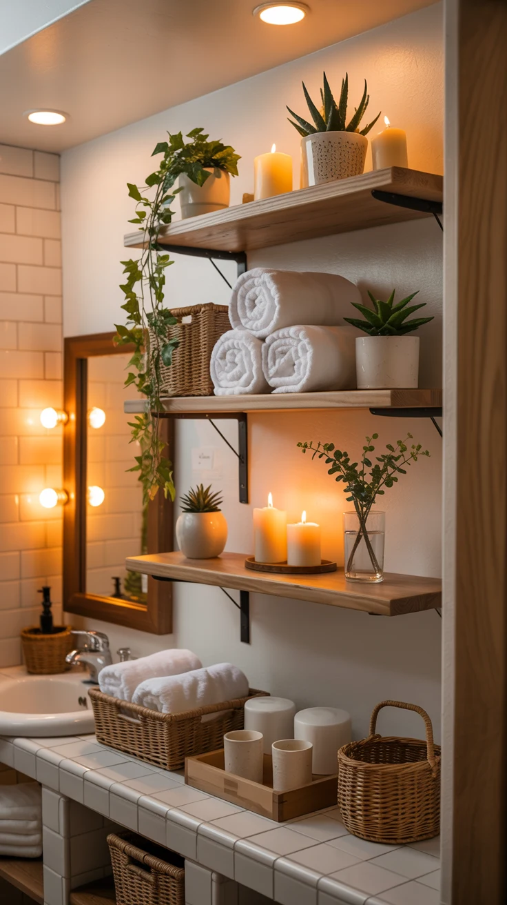 budget bathroom remodel with stylish decor