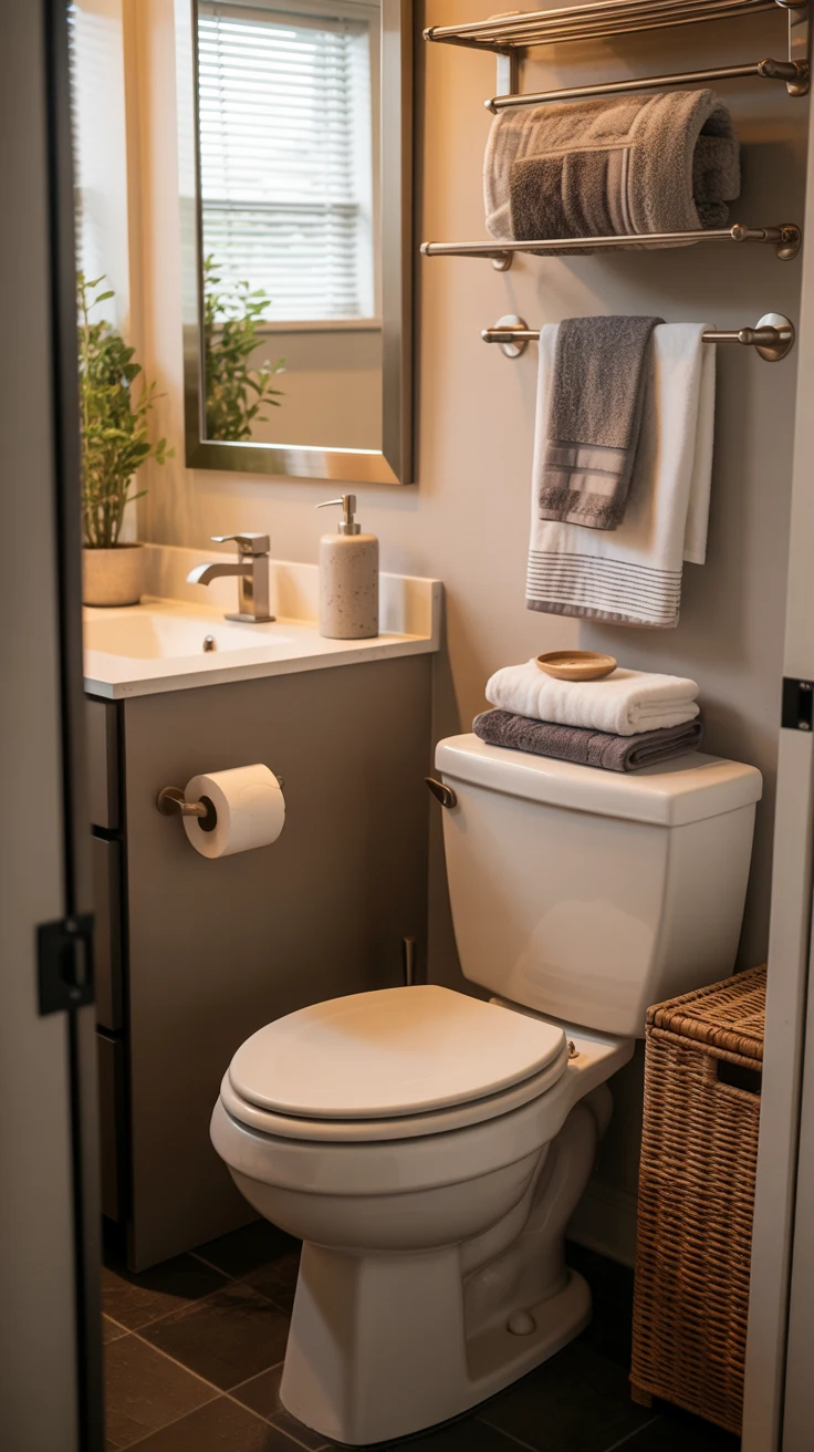 budget bathroom remodel with stylish decor