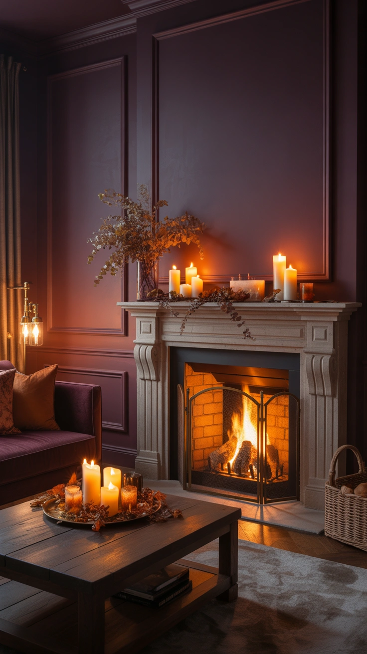 dark cozy living room ideas