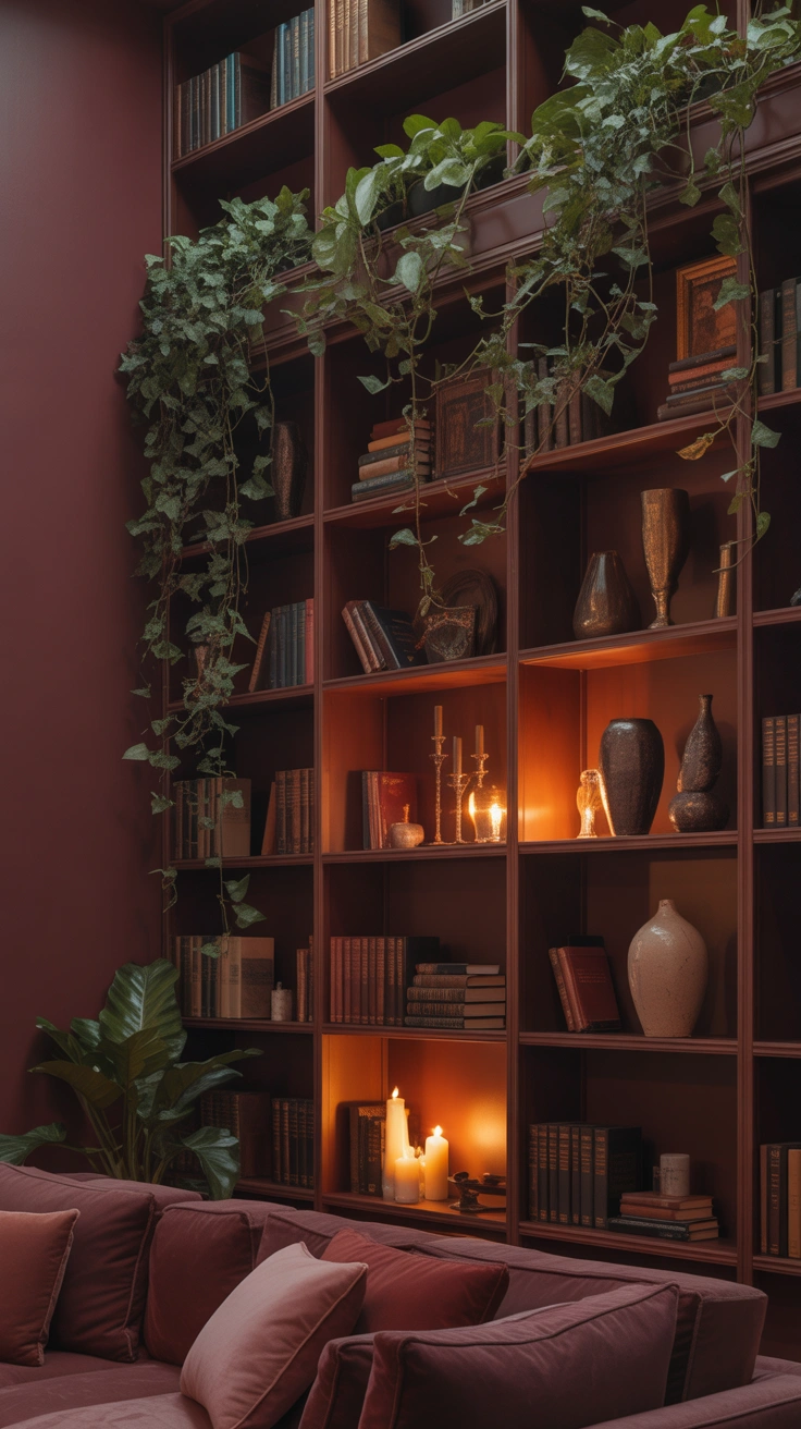 dark cozy living room ideas