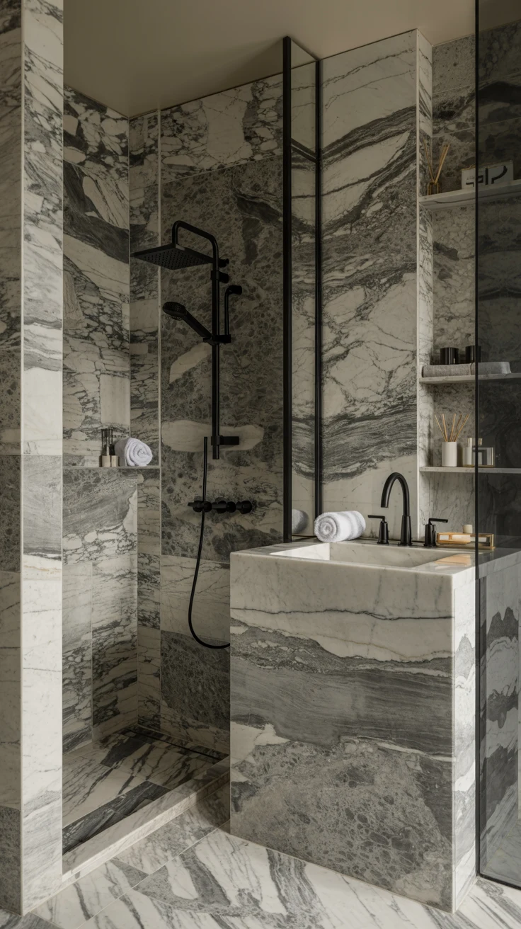 marble bathroom tile ideas