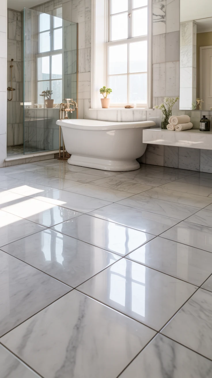 marble bathroom tile ideas