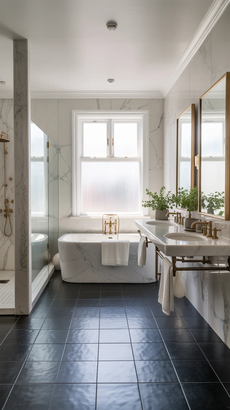 marble bathroom tile ideas