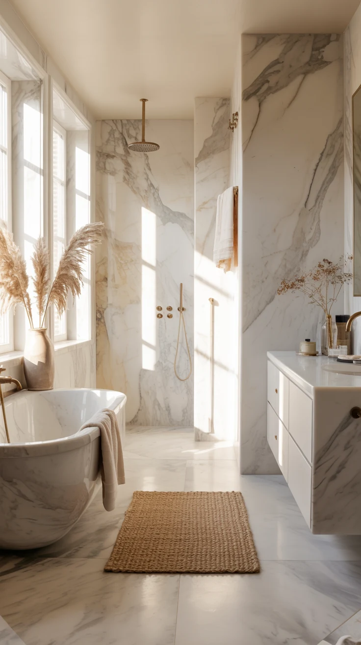 marble bathroom tile ideas