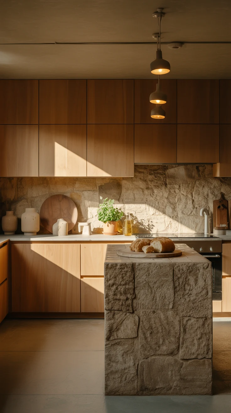 minimal kitchen with clean styling