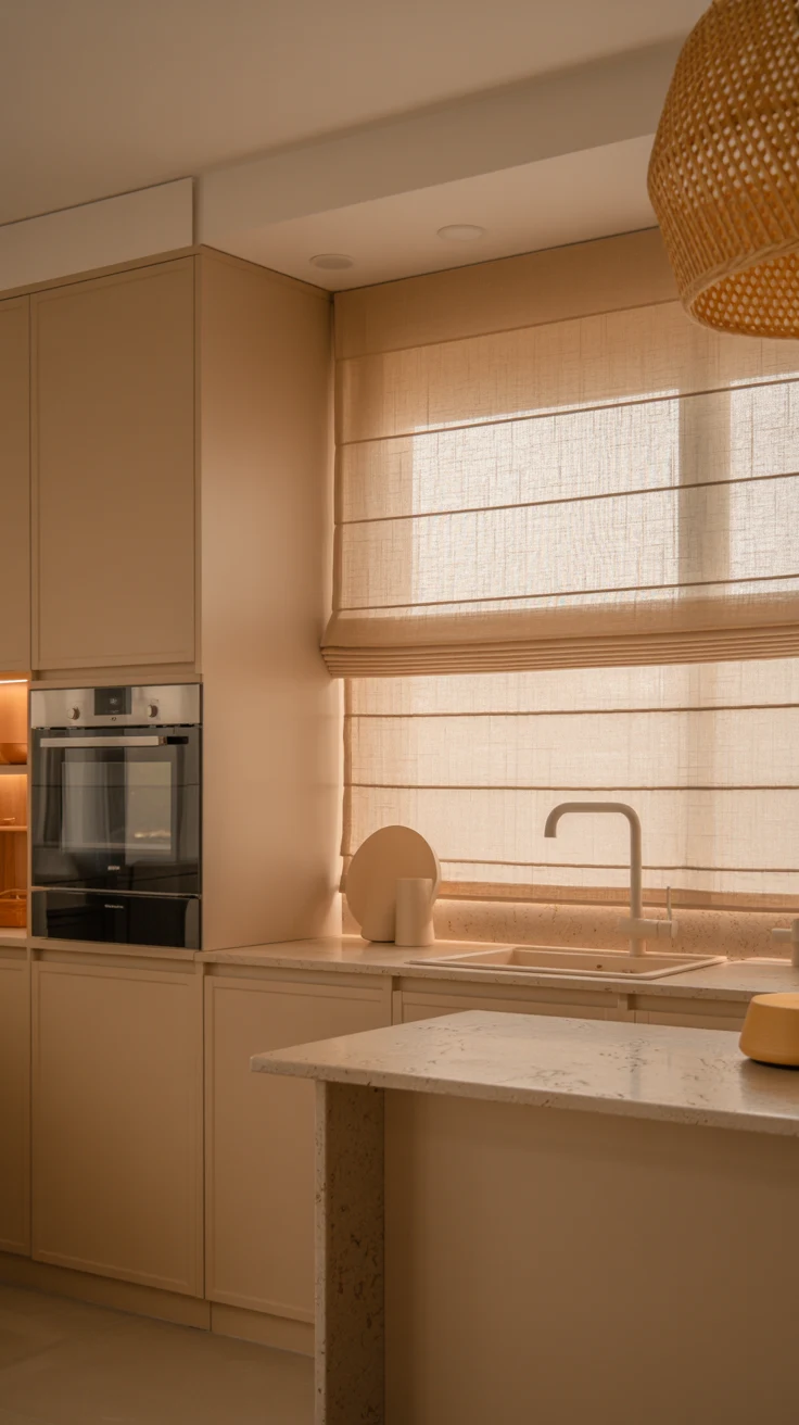 minimal kitchen with clean styling