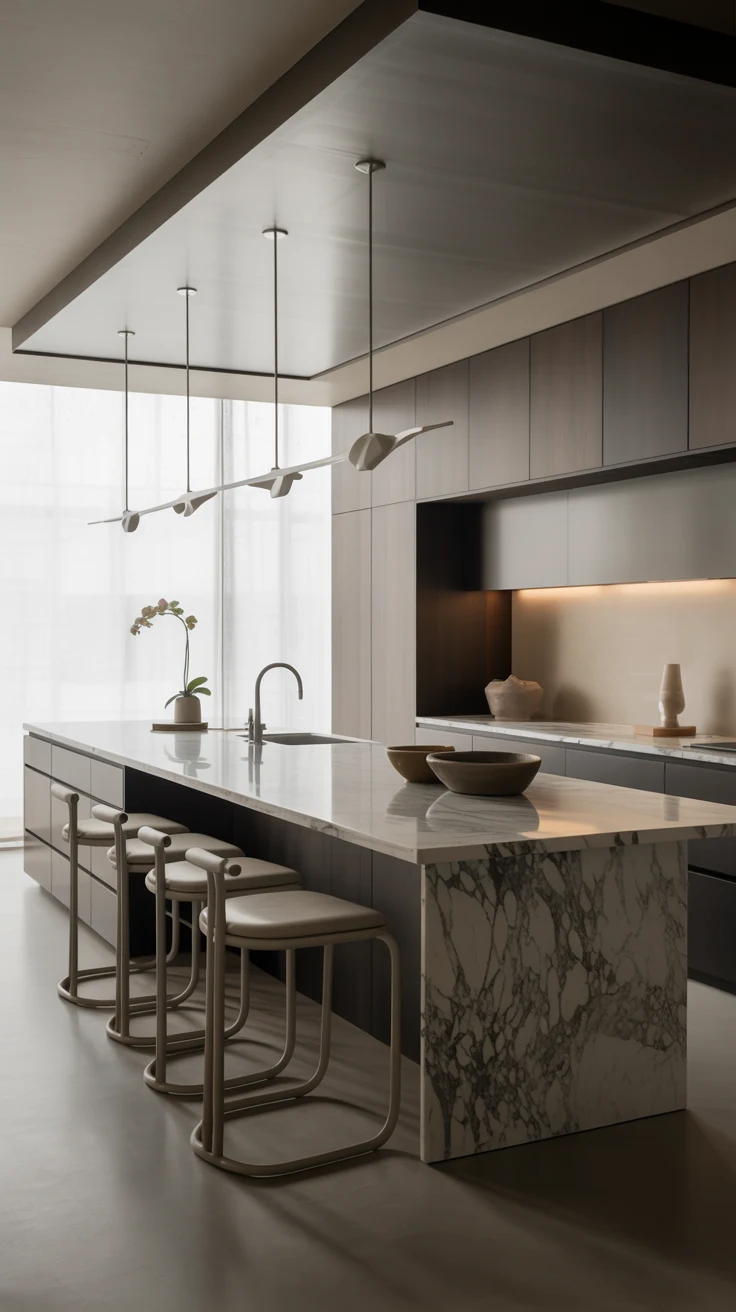 minimal kitchen with clean styling