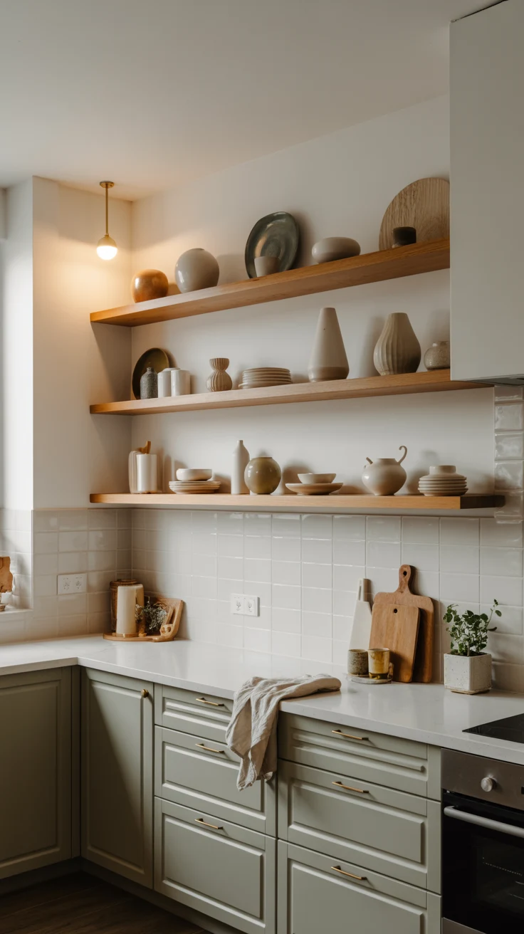 minimal kitchen with clean styling