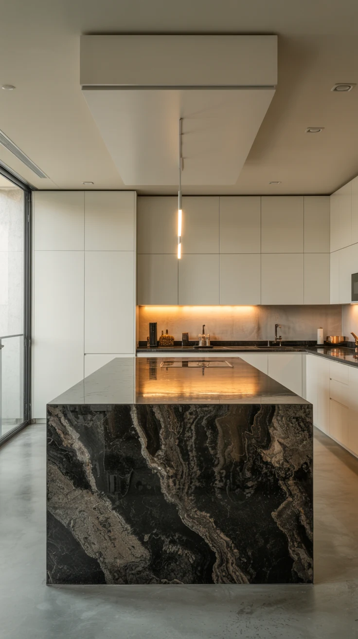 minimal kitchen with clean styling