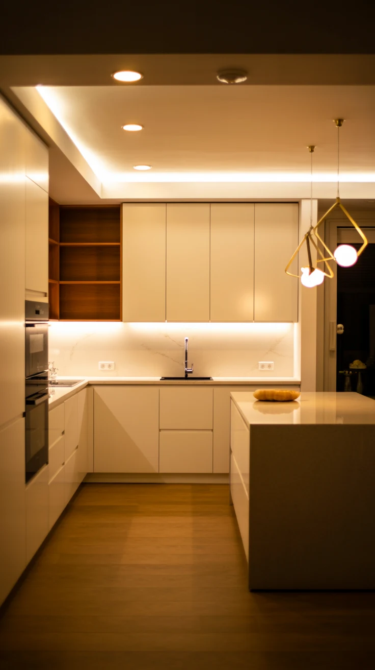minimal kitchen with clean styling