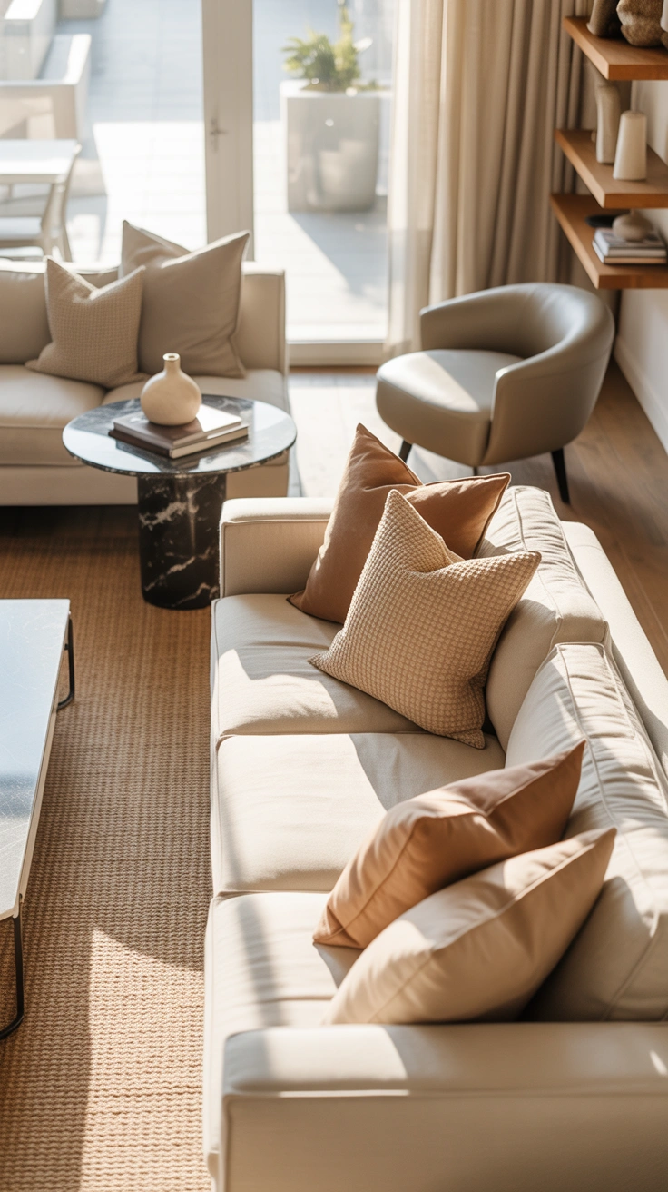 modern neutral living room ideas