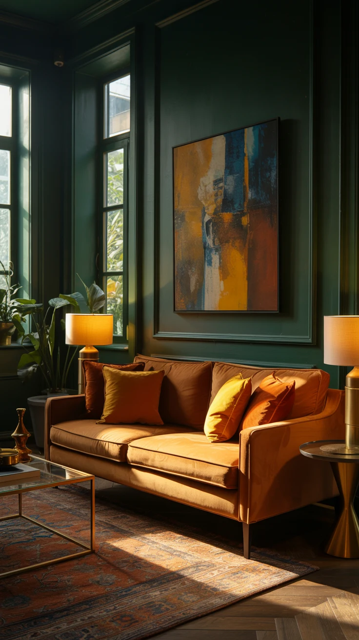 moody living room ideas