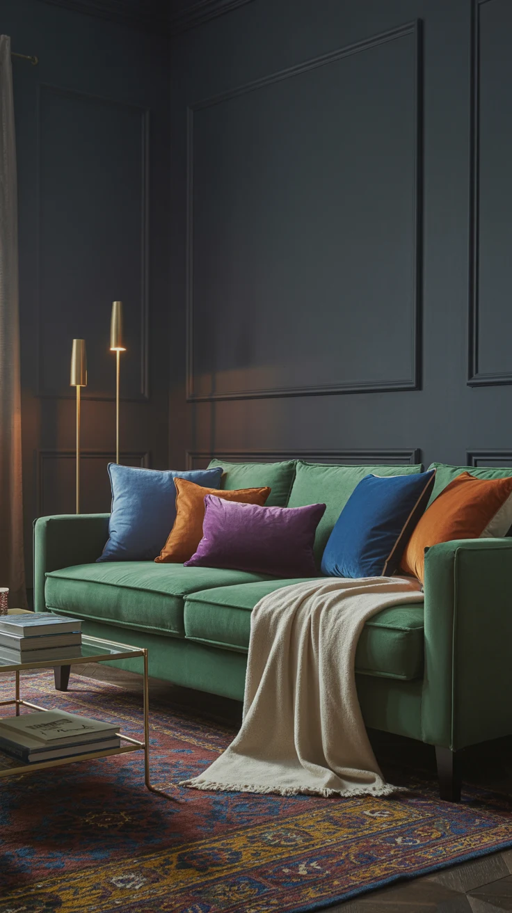moody living room ideas