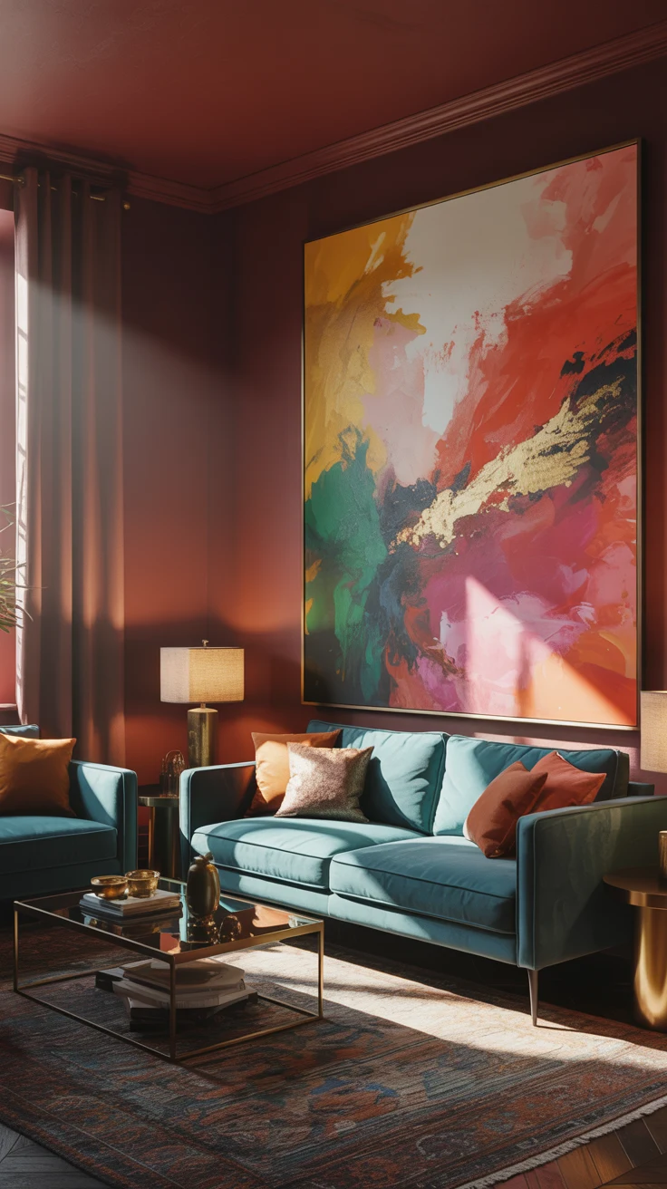 moody living room ideas