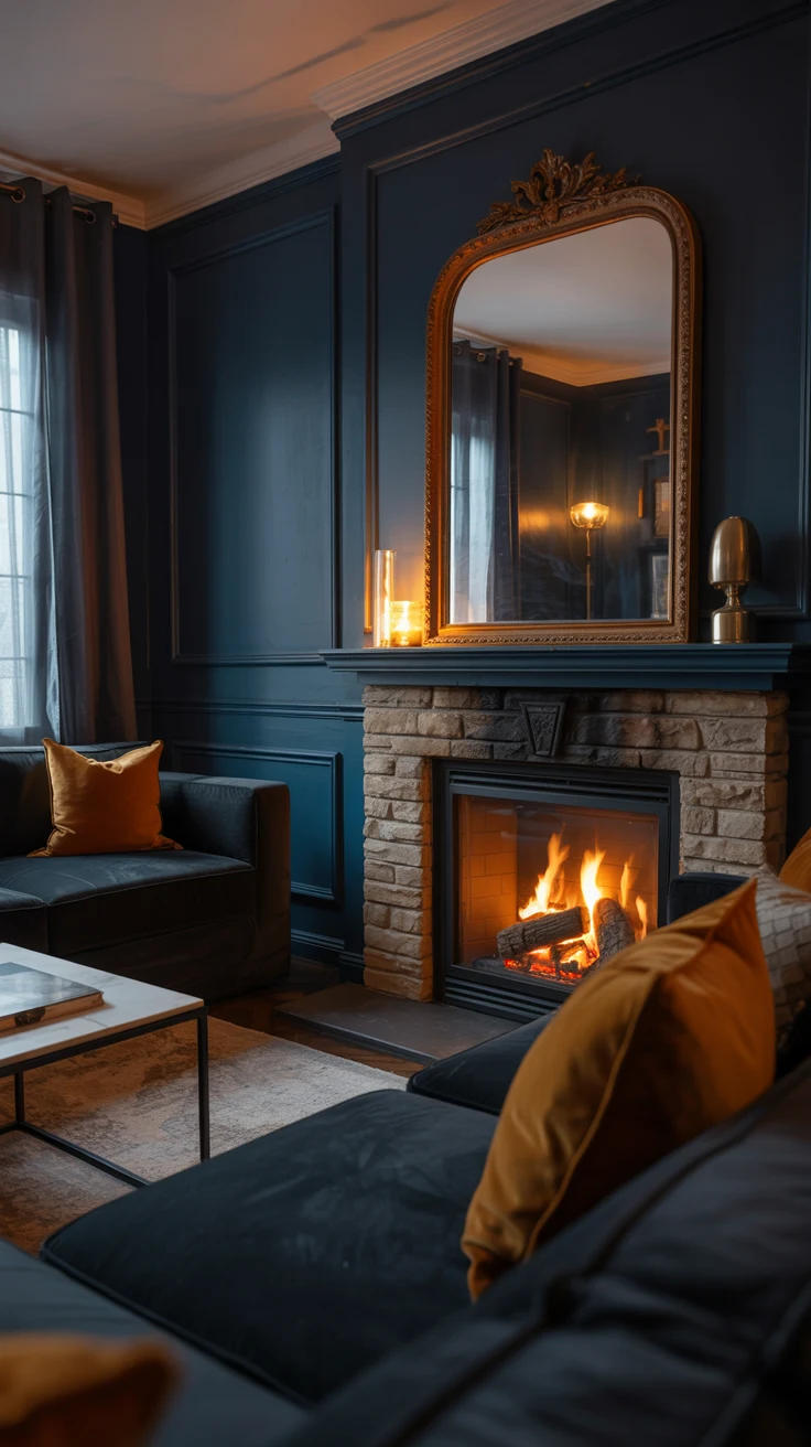 moody living room ideas