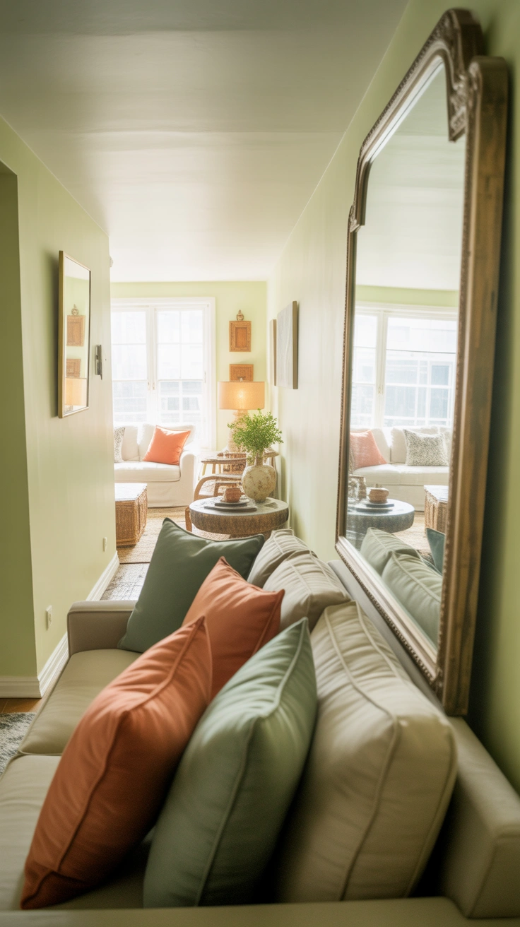 narrow living room ideas