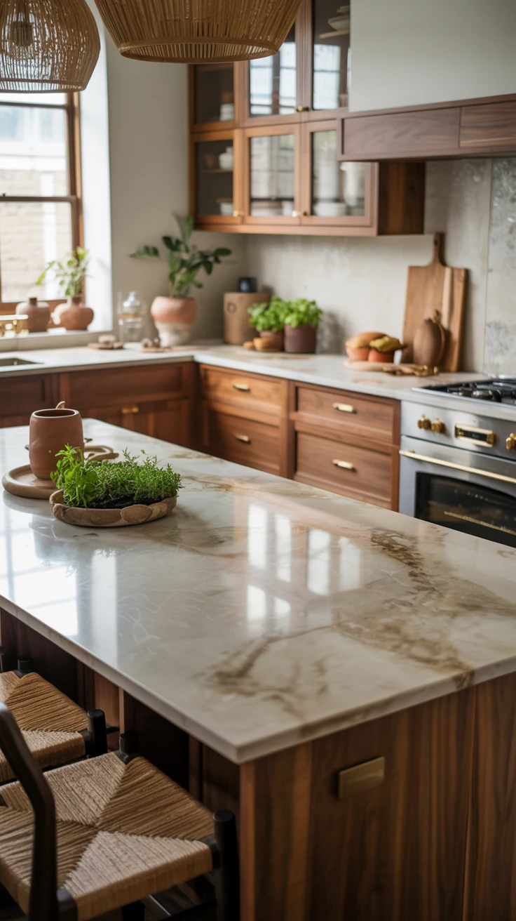 organic modern kitchen ideas 