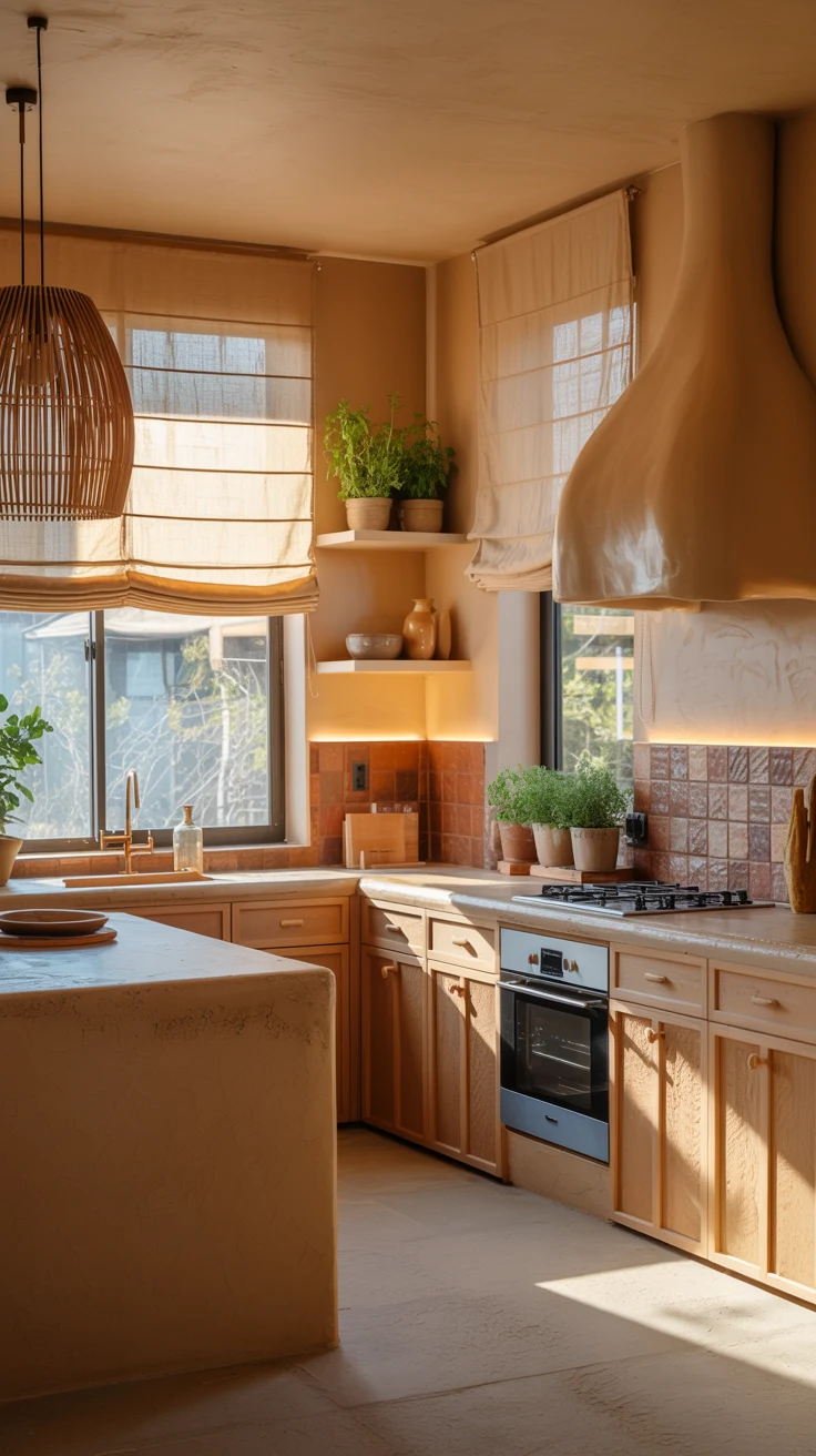 organic modern kitchen ideas 