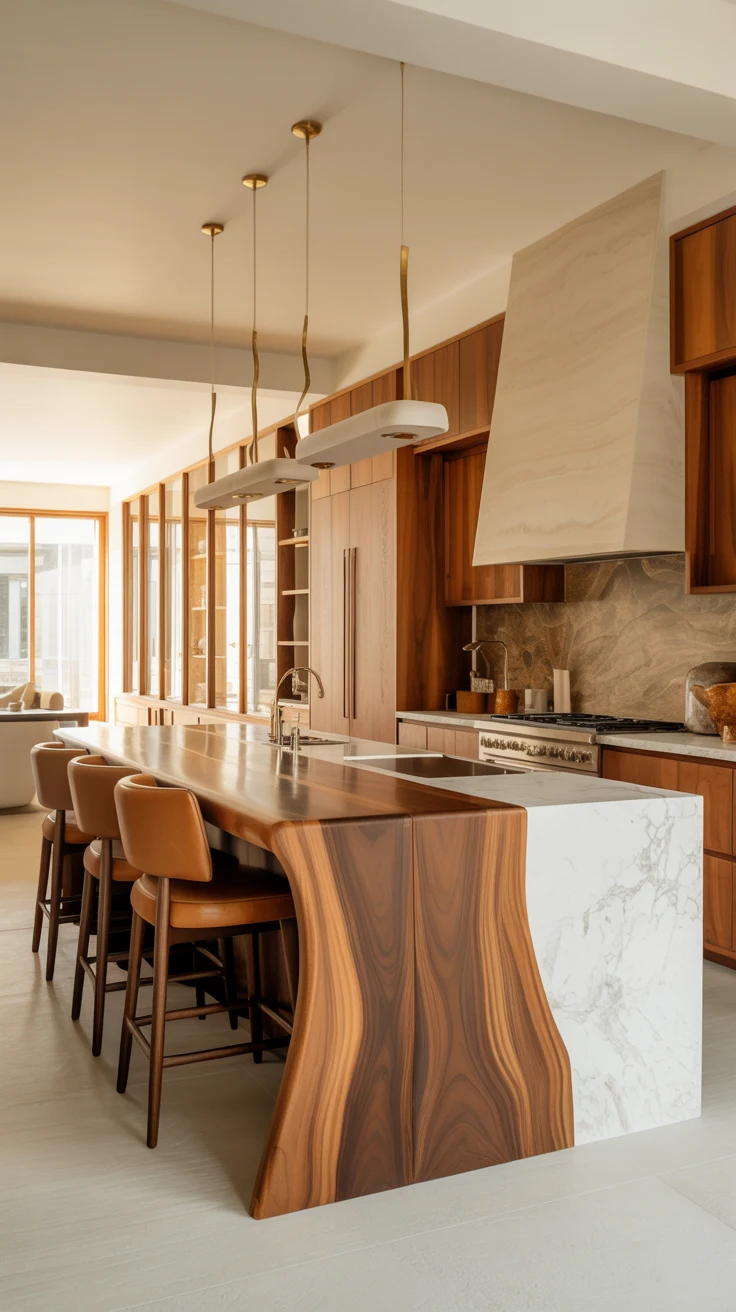 organic modern kitchen ideas 