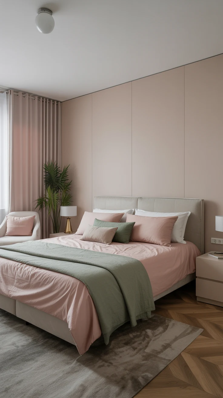pink and green bedroom ideas 