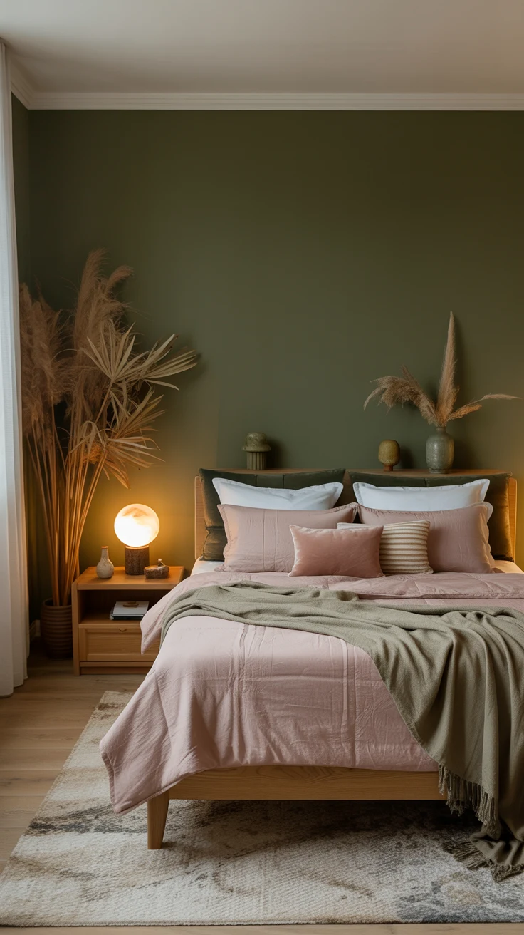 pink and green bedroom ideas 