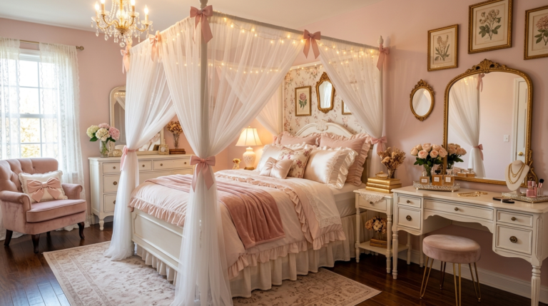 15 Coquette Bedroom Ideas That Are Soft, Sweet and Completely Irresistible
