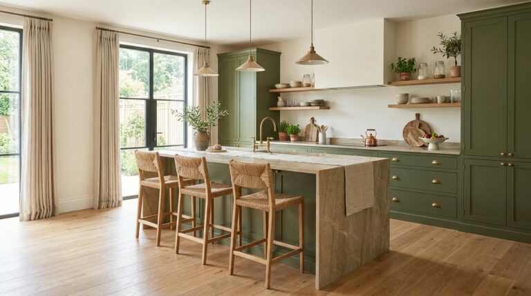 15 Olive Green Kitchen Ideas That Prove This Is the Most Beautiful Cabinet Color Available Right Now