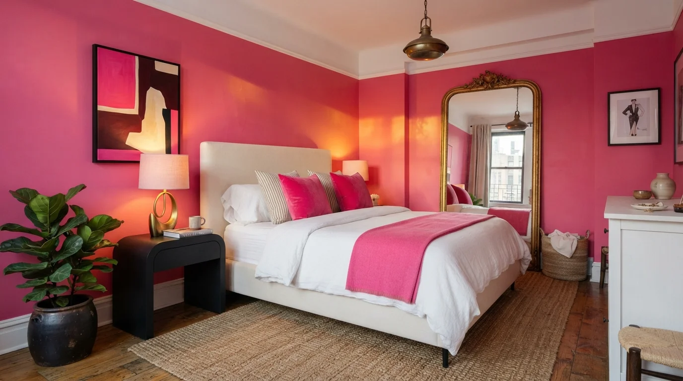 12 Hot Pink Bedroom Ideas That Are Bold, Beautiful and Completely Unapologetic