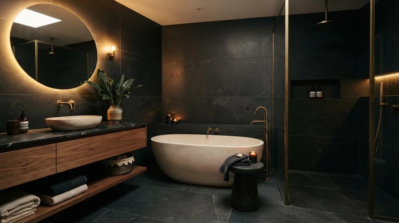 16 Luxury Dark Bathroom Ideas That Redefine What a Beautiful Bathroom Can Be