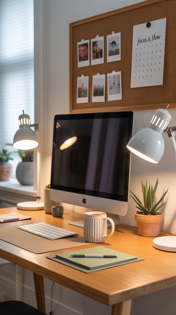 aesthetic desk setup ideas