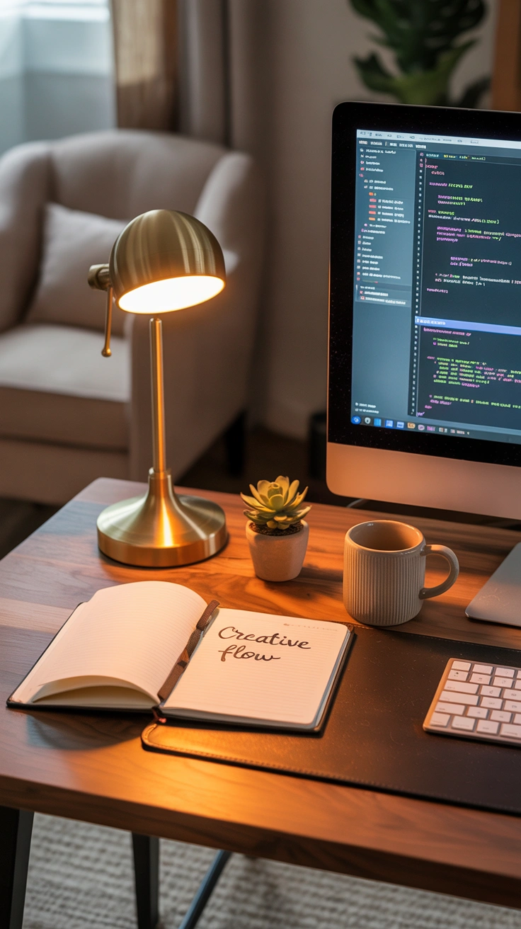 aesthetic desk setup ideas