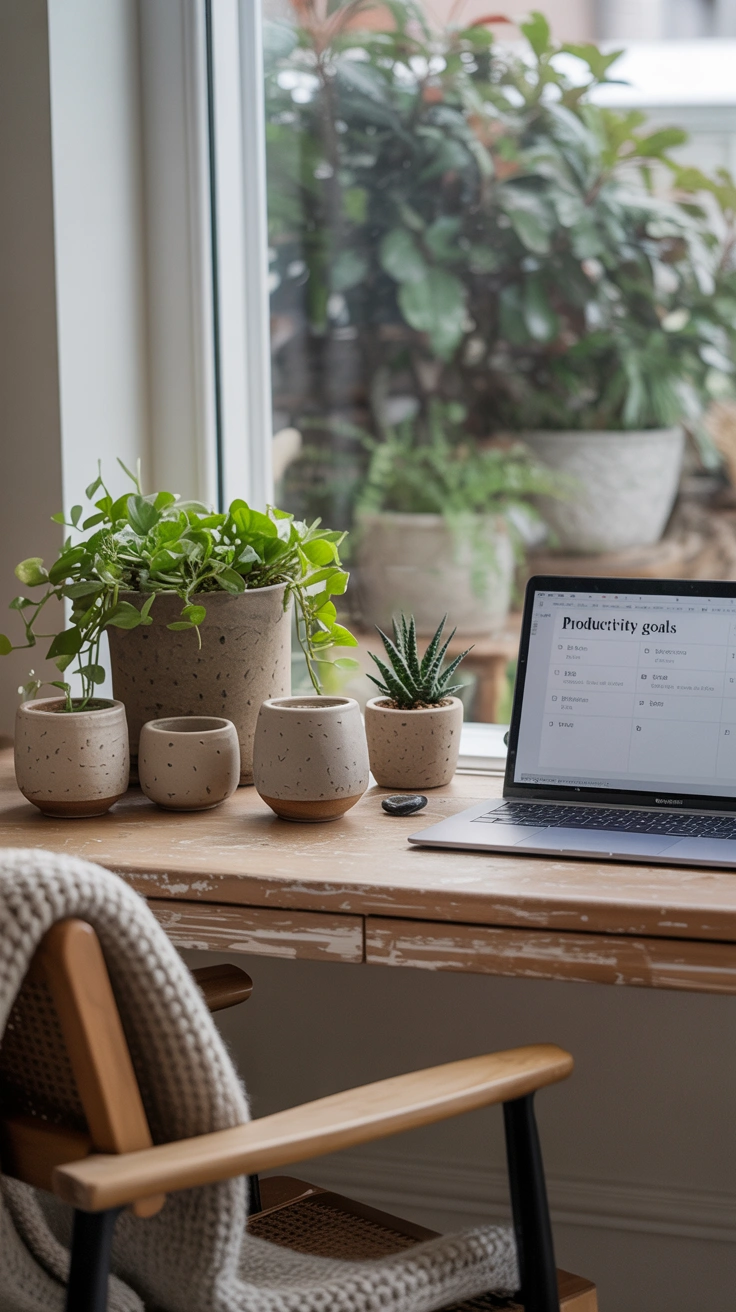 aesthetic desk setup ideas