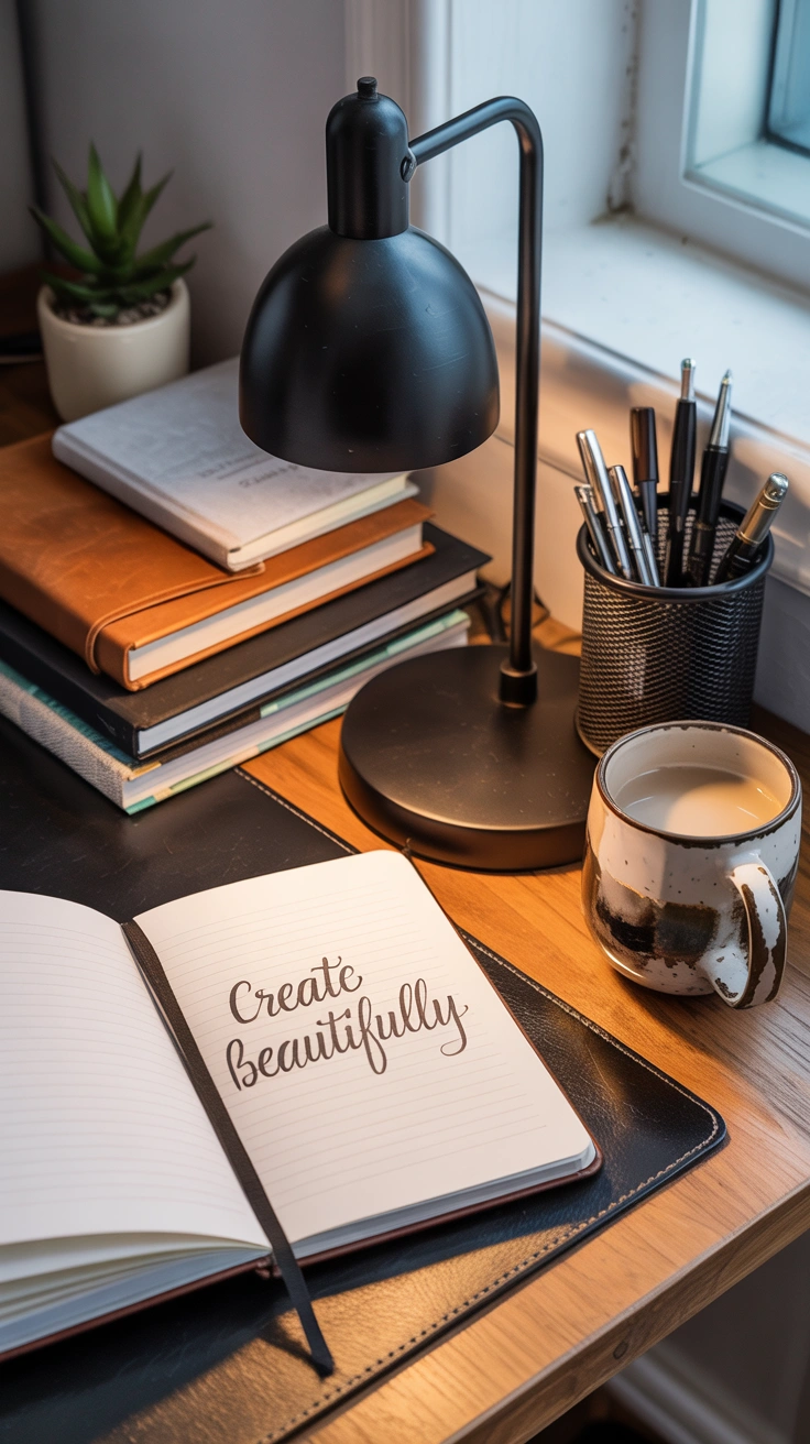 aesthetic desk setup ideas