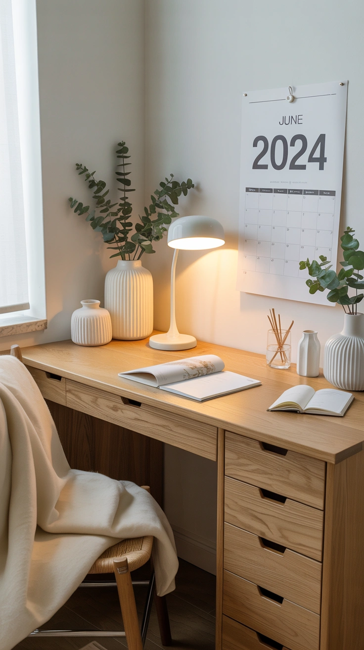 aesthetic desk setup ideas